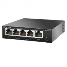 TP-LINK 全千兆5口以太网POE交换机