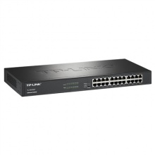 TP-LINK 24口全千兆交换机 非网管T系列机架式 企业级交换器