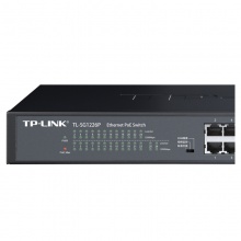 TP-LINK TL-SG1226P 24口千兆POE交换机 (2千兆光纤口)